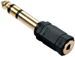 Lindy Adapter stereo audio 3, 5 jack apa - 6, 3mm jack anya (35620)