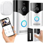 Realne Ceny Intelligens Video Kaputelefon Vezeték Nélküli Csengő Smart WiFi Pir Kamerával (inteligentny wideodomofon dzwonek bezprzewodo)
