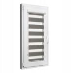 Osłony okienne Roló nappalra és éjszakára 32x130 cm-es csavartartó kazettában, vezetősínekkel, zebra (RKASHOSDNI32130)