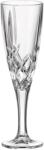 Crystal Bohemia Set 6 pahare sampanie cristal Bohemia Brixton 180 ml Pahar