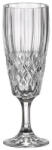 Crystal Bohemia Set 6 pahare sampanie Bohemia Crystal Angela 160 ml transparent Pahar
