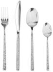 Tognana Set tacâmuri inox, 24 piese, 6 persoane, Tognana Antony Collection, gri lucios Tacam