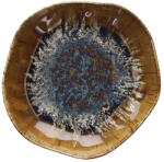Tognana Bol servire masă din porțelan 24 cm, amber, Tognana Reef Oyster Castron