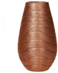 Andrea Fontebasso Vază decorativă din ceramică Andrea Fontebasso Dune, finisaj cupru, H29 cm