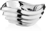 Moda Argenti Bol decorativ din rășină Moda Argenti Melody, argintiu, 16 x 21 cm Castron
