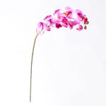 Supergreens Floare artificială orhidee fucsia, 75 cm, fără ghiveci, SUPERGREENS