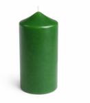 Luxodor Lumânare decorativă cilindrică din parafină, Luxodor, 8x20 cm, verde închis