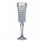 Crystal Bohemia Set 6 pahare sampanie cristal Bohemia Diamond 180 ml Pahar