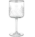 Efegil Set 6 pahare vin Efegil Lotus transparent-argintiu Pahar