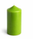 Luxodor Lumânare decorativă cilindrică din parafină, Luxodor, 6x10 cm, verde