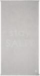 Nef Nef Homeware Prosop de plajă 90x170 cm, 100% bumbac, Nef-Nef Stay Salty, argintiu Prosop