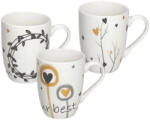 Tognana Cană cafea New Bone China 330 ml Tognana Iris Collection, multicolor