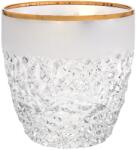 Bohemia Jihlava 1845 Set 6 pahare cristal Bohemia Nicolette DOF Gold&Mat 350ml Pahar
