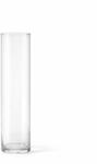 Supergreens Vază decorativă din sticlă transparentă Supergreens, cilindru H30 cm