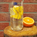 Crystal Bohemia Set 6 pahare longdrink Bohemia Crystal Uma Ciecular 440 ml transparent-auriu Pahar