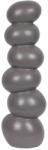 Eurolamp Vază decorativă de podea din ceramică Eurolamp, gri închis, forme suprapuse, H 65, 3 cm