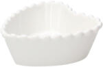 Tognana Bol de servire din porțelan în formă de inimă 12 cm, alb, Tognana Pearl Castron