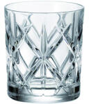 Crystal Bohemia Set 6 pahare whisky Crystal Bohemia York 320 ml transparent Pahar
