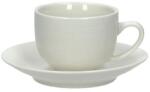 Tognana Set 6 cești cafea cu farfurioară Victoria, stoneware alb, 100 ml, Tognana