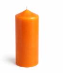 Luxodor Lumânare decorativă cilindrică din parafină, Luxodor, 6x15 cm, portocaliu