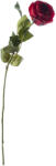 Supergreens Floare artificială trandafir roșu, 57 cm, SUPERGREENS