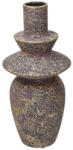 Andrea Fontebasso Vaza decorativă din ceramică Andrea Fontebasso Purple Collection, violet cu auriu, H34 cm
