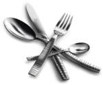Mepra Set tacâmuri inox 18/10, 24 piese, 6 persoane, MEPRA Tigre, argintiu Tacam