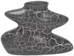 Andrea Fontebasso Vază decorativă din ceramică Andrea Fontebasso Spider, negru cu alb, H25, 5 cm