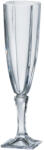 Crystal Bohemia Set 6 pahare sampanie Crystal Bohemia Arezzo 140 ml transparent Pahar