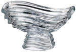 Crystal Bohemia Bol de servire din cristal Bohemia Wave 30.5 cm, transparent, Crystal Bohemia Castron