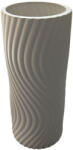 Global Store Vază decorativă din ceramică Global Store Conus, alb