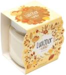 Luxodor Lumânare parfumată vanilie, în pahar de sticlă, Luxodor Candles, 135 g