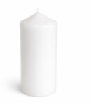 Luxodor Lumânare decorativă cilindrică din parafină, Luxodor, 6x10 cm, alb