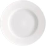 Bormioli Rocco Farfurie adâncă de supă sticlă opal 24 cm Bormioli Rocco Toledo, alb