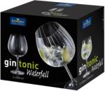 Bohemia Royal Crystal Set 2 pahare cristal Bohemia Gin Tonic Waterfall 820ml Pahar