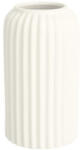 Bizzotto Vază decorativă din porțelan Bizzotto Artemide Spicchio, alb, H16 cm
