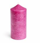 Luxodor Lumânare decorativă cilindrică din parafină, Luxodor, 8x20 cm, mov închis