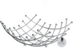 Koopman Fructieră din metal cromat, 31 cm, rotundă, Koopman Castron