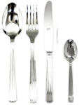 Mepra Set tacâmuri inox 18/10, 24 piese, 6 persoane, Mepra Sole, argintiu lucios Tacam