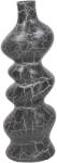 Andrea Fontebasso Vază decorativă din ceramică Andrea Fontebasso Spider, negru cu alb, H48 cm