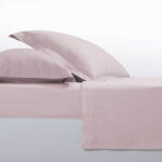 Nef Nef Homeware Cearceaf pat Queen Size 160x200 cm, 2 persoane, bumbac satinat Nef-Nef Elements șampanie