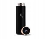Berlinger Haus termosz Black Rose 0, 45l Led thermo bögre acél fekete (BH-9680)