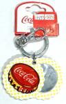  Kulcstartó Karabiner Medál COCA-Cola Kulcstartó Tükör Sárga 8 CM (BRELOK COCA-COLA LUSTERKO ŻÓŁTE 15)