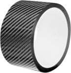  Rola ornament bandouri sau praguri autoadeziv din autocolant Carbon 5D, dimensiune 148 x 4 cm, culoare Gri Antracit (AVX-PROT19) - mobiplaza