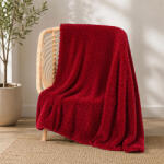 SpitiBazaar Pătură Fleece Dublă 215x230 cm Roșie SB-K-531 (SB-K-531)