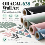 ORAFOL ORACAL 638 Wall Art matt faldekorációs fólia - Sötétpiros #030 - 126 cm (30012361)