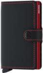 Secrid Miniwallet Matte black/red