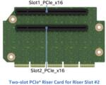 Intel Y Riser Karte für 1HE M50FCP Slot#1 1x PCIe 5.0 LPHL x16/x16 (FCP1URISER1)
