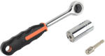 Brüder Mannesmann Univerzális dugókulcs 7-19 mm, 3/8 racsnival és adapterrel (M00190) (M00190)