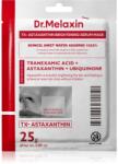 Dr. Melaxin TX Astaxanthin Brightening Serum Mask fehérítő gézmaszk egységesíti a bőrszín tónusait 5x25 g